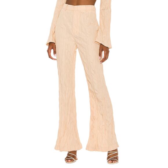 Song Of Style Textured Beige Simone Pants Size XS